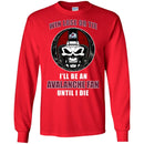 Win Lose Or Tie Until I Die I'll Be A Fan Colorado Avalanche Cardinal T Shirts