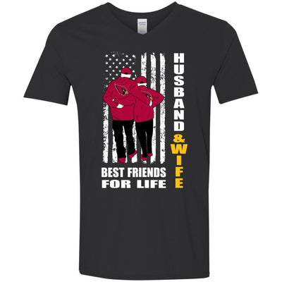 Husband And Wife Best Friends For Life Arizona Cardinals T Shirt - Best Funny Store