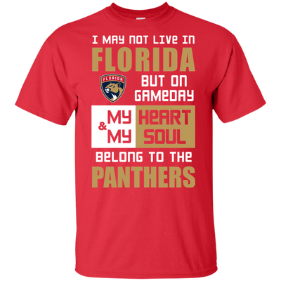 My Heart And My Soul Belong To The Florida Panthers T Shirts