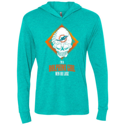 Miami Dolphins Girl Win Or Lose T Shirts