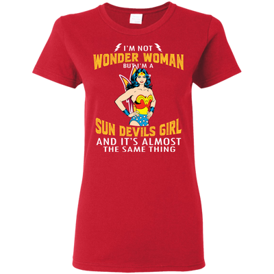 I'm Not Wonder Woman Arizona State Sun Devils T Shirts