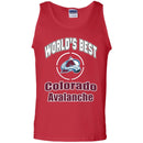 Amazing World's Best Dad Colorado Avalanche T Shirts