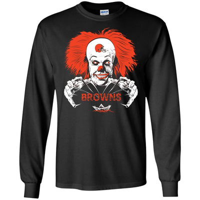 IT Horror Movies Cleveland Browns T Shirts