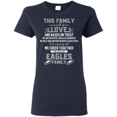 We Are A Philadelphia Eagles Family T Shirt