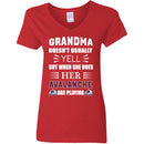 Grandma Doesn't Usually Yell Colorado Avalanche T Shirts