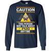 Caution This Person May Talk About Pug Anytime T Shirts