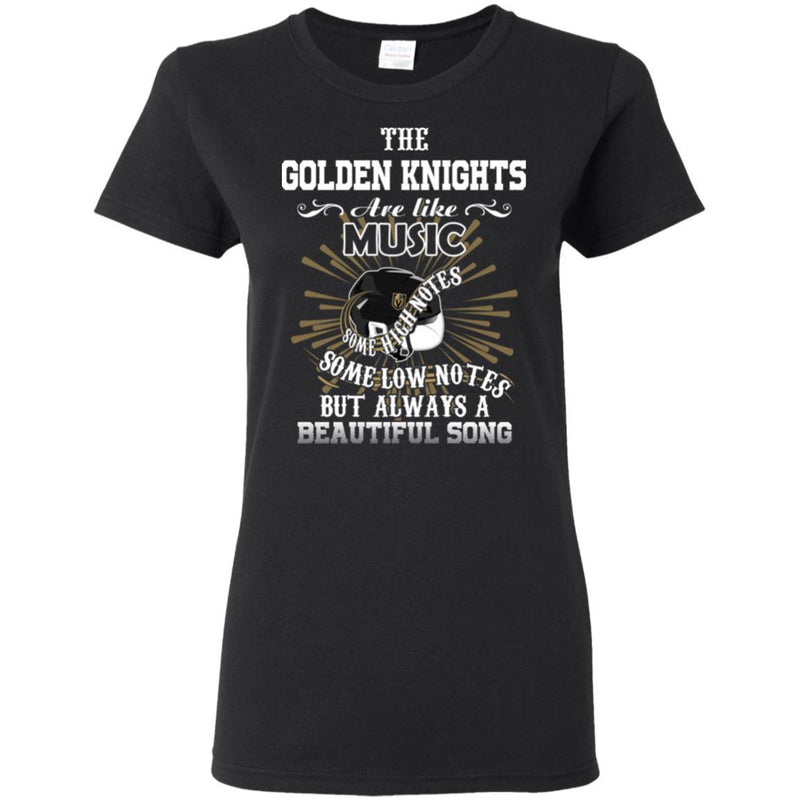 The Vegas Golden Knights Are Like Music T Shirt