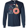 I Love You To The Donut And Back Pug T Shirts