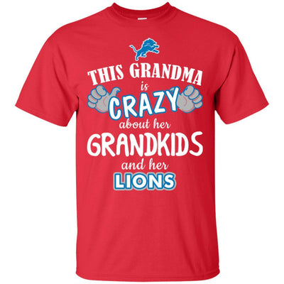 This Grandma Is Crazy About Her Grandkids And Her Detroit Lions T Shirt