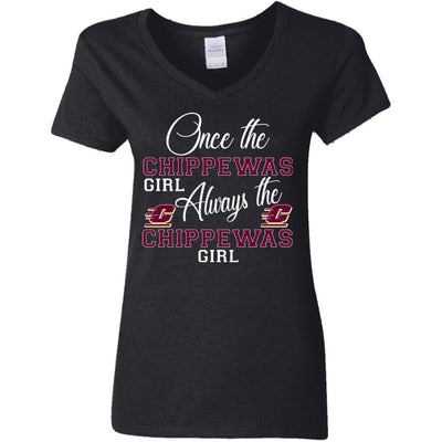 Always The Central Michigan Chippewas Girl T Shirts