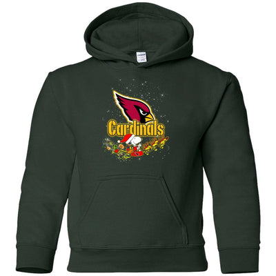 Snoopy Christmas Arizona Cardinals T Shirts