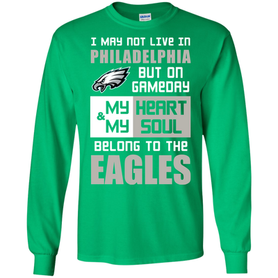 My Heart And My Soul Belong To The Philadelphia Eagles T Shirts