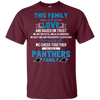 We Are A Carolina Panthers Family T Shirt