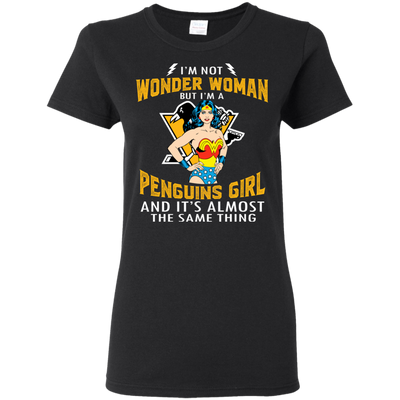 I'm Not Wonder Woman Pittsburgh Penguins T Shirts