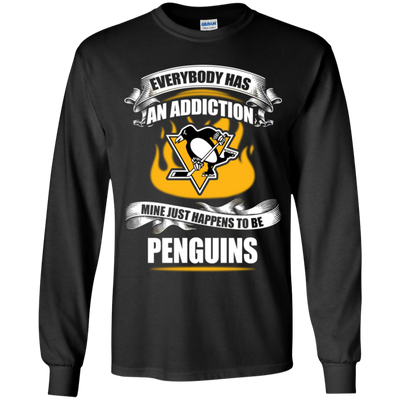 Everybody Has An Addiction Mine Just Happens To Be Pittsburgh Penguins T Shirt