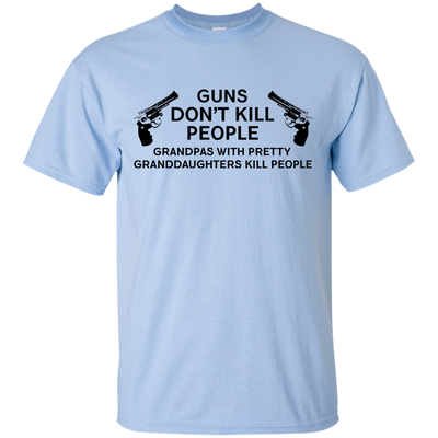 Gun Don't Kill People T Shirts V5