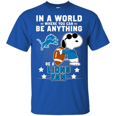 Love To Be A Detroit Lions Fan T Shirt