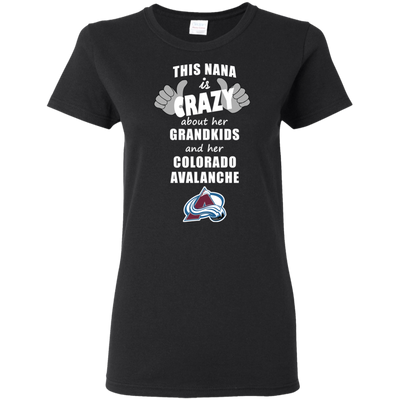 This Nana Is Crazy About Her Grandkids And Her Colorado Avalanche T Shirts