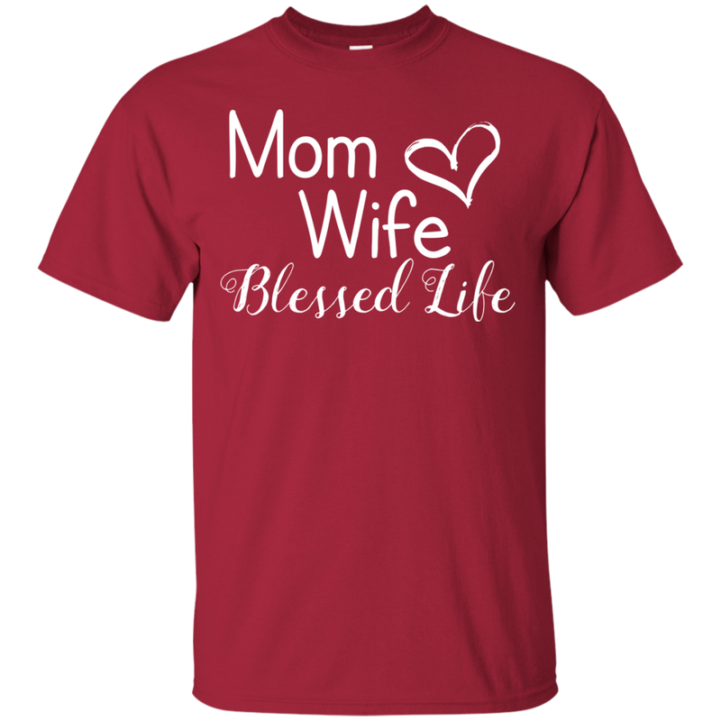Mama Wife Blessed Life T Shirts V4