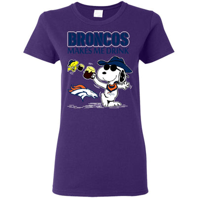 Denver Broncos Make Me Drinks T Shirt