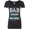 Proud Of Dad Of An Awesome Daughter Miami Dolphins T Shirts