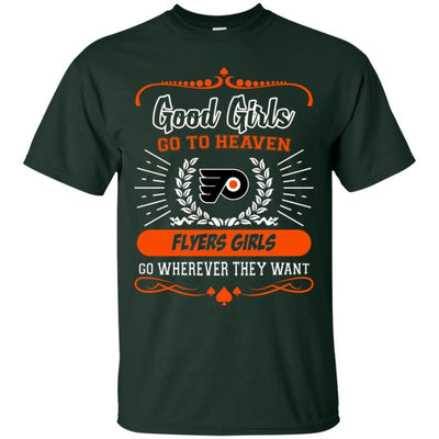 Good Girls Go To Heaven Philadelphia Flyers Girls T Shirts