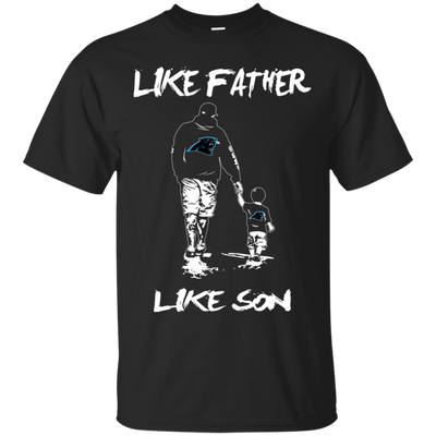 Happy Like Father Like Son Carolina Panthers T Shirts