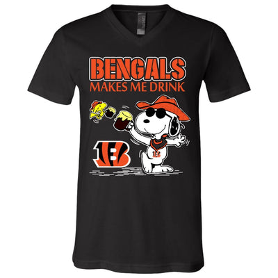 Cincinnati Bengals Make Me Drinks T Shirt
