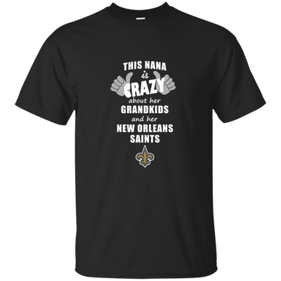 This Nana Is Crazy About Her Grandkids And Her New Orleans Saints T Shirts