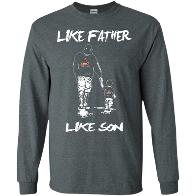 Happy Like Father Like Son St. Louis Cardinals T Shirts