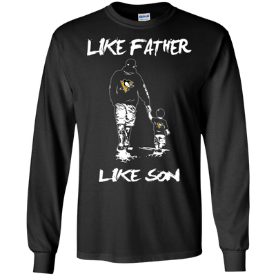 Happy Like Father Like Son Pittsburgh Penguins T Shirts