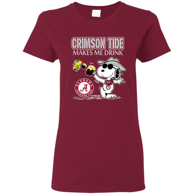 Alabama Crimson Tide Make Me Drinks T Shirt