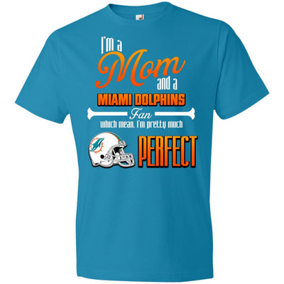 Cool Pretty Perfect Mom Fan Miami Dolphins T Shirt