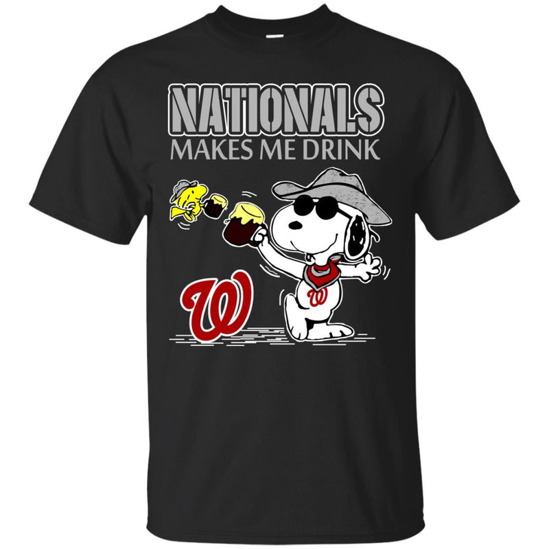 Washington Nationals Makes Me Drinks T Shirts