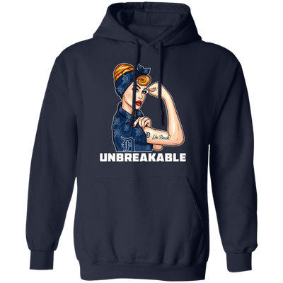 Beautiful Girl Unbreakable Go Detroit Tigers T Shirt