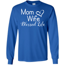 Mama Wife Blessed Life T Shirts V4