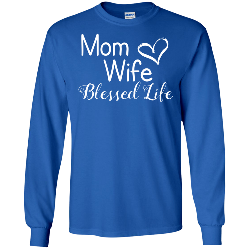 Mama Wife Blessed Life T Shirts V4