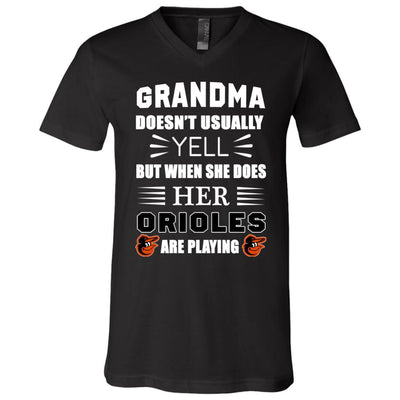 Grandma Doesn't Usually Yell Baltimore Orioles T Shirts