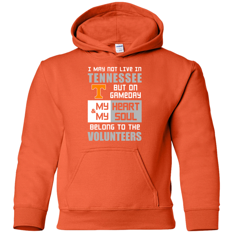 My Heart And My Soul Belong To The Tennessee Volunteers T Shirts