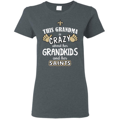 This Grandma Is Crazy About Her Grandkids And Her New Orleans Saints T Shirt