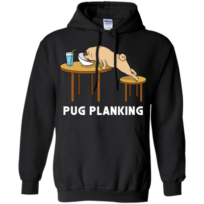 Pug Planking T Shirts