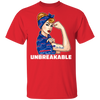 Beautiful Girl Unbreakable Go Buffalo Bills T Shirt