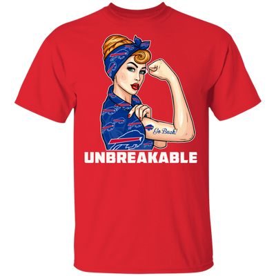 Beautiful Girl Unbreakable Go Buffalo Bills T Shirt