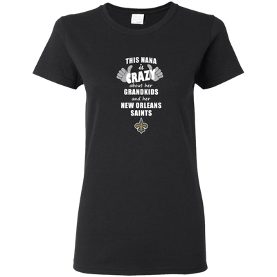 This Nana Is Crazy About Her Grandkids And Her New Orleans Saints T Shirts