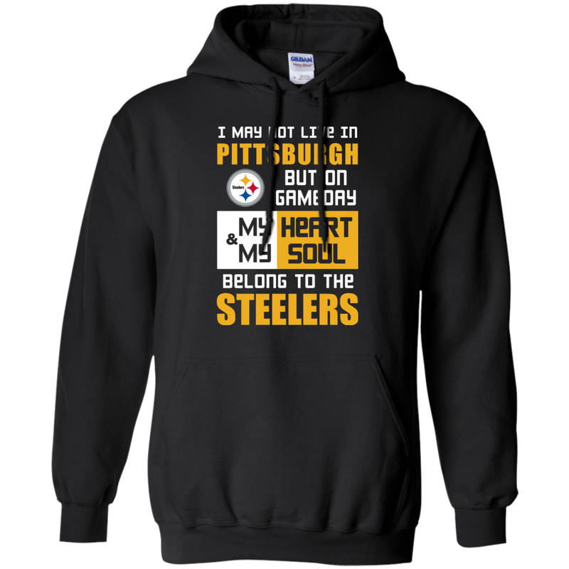 My Heart And My Soul Belong To The Pittsburgh Steelers T Shirts