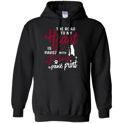 Pug - The Road To My Heart T Shirts