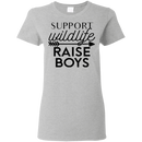 Support Wildlife Raise Boys T Shirts V1
