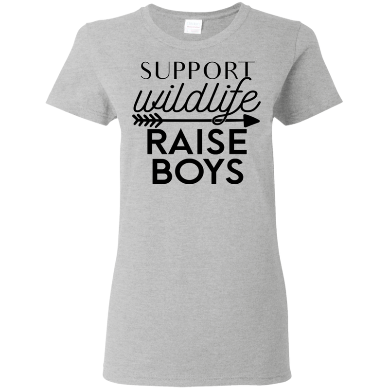 Support Wildlife Raise Boys T Shirts V1