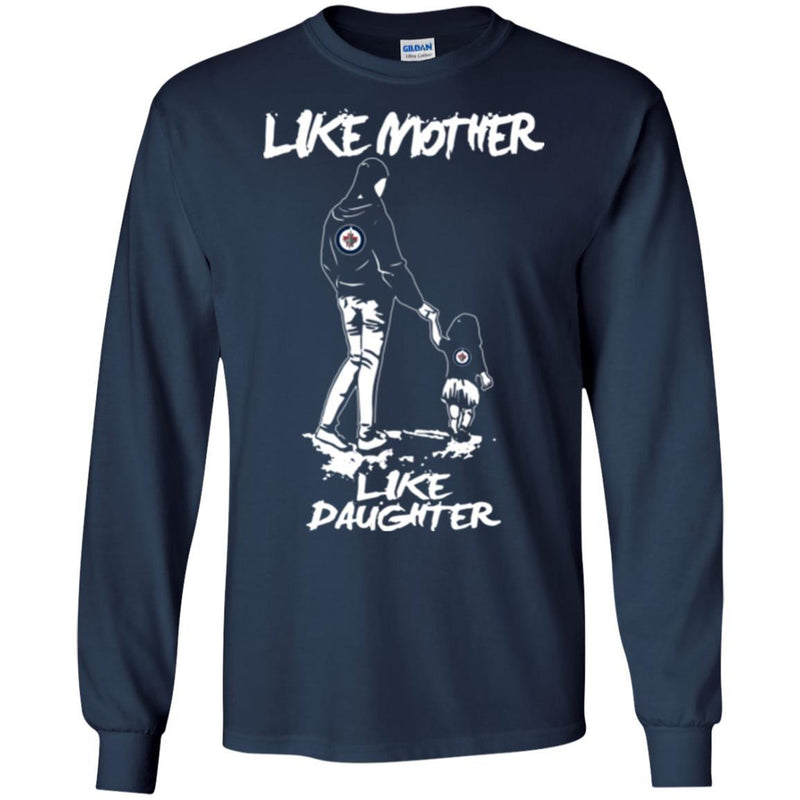 Like Mother Like Daughter Winnipeg Jets T Shirts