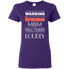 Warning Mom Will Cheer Loudly Cleveland Browns T Shirts